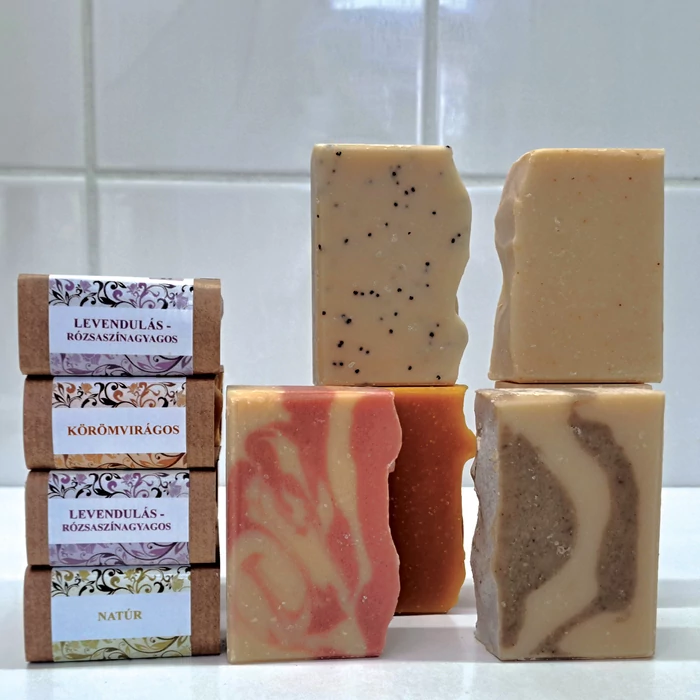 Családi csomag - gazdaságos kiszerelés 10db szappan