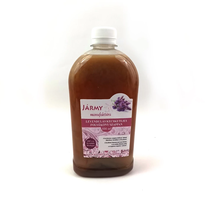 Jármy folyékony kecsketejes szappan - levendulás -400ml
