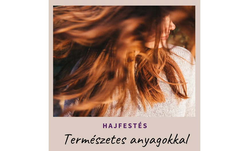 Természetes hajfestés