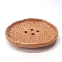 Terrakotta kerámia szappantartó