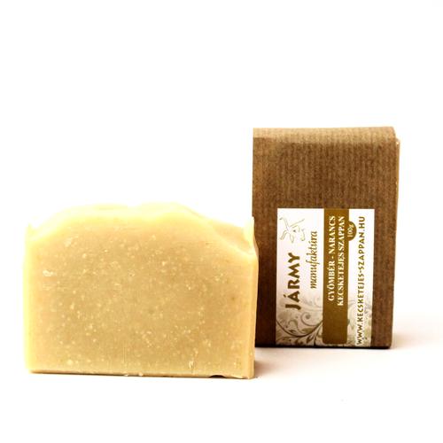 Jármy gyömbér-narancs kecsketejes szappan 100g