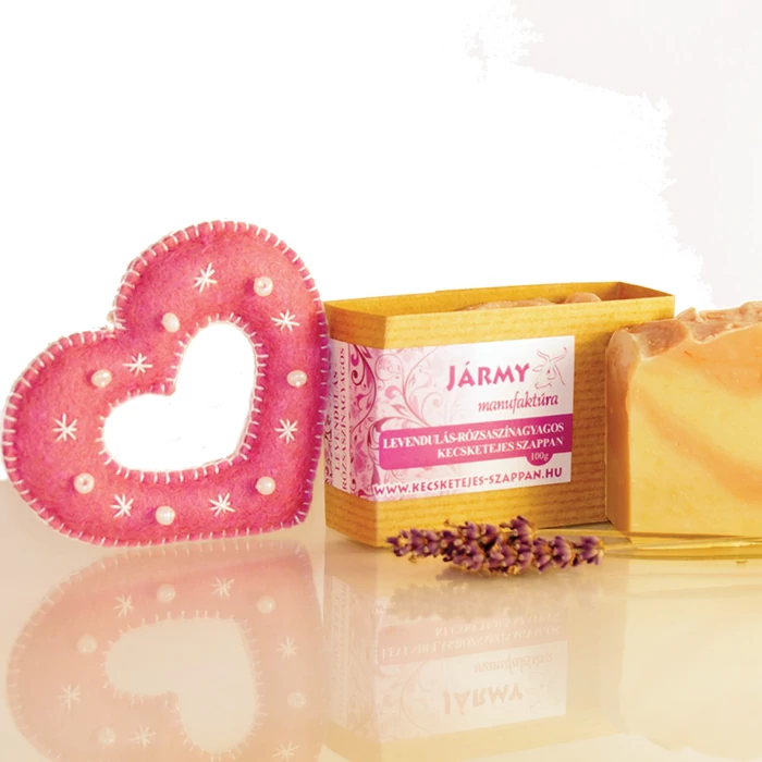 Jármy levendulás kecsketejes szappan 80g