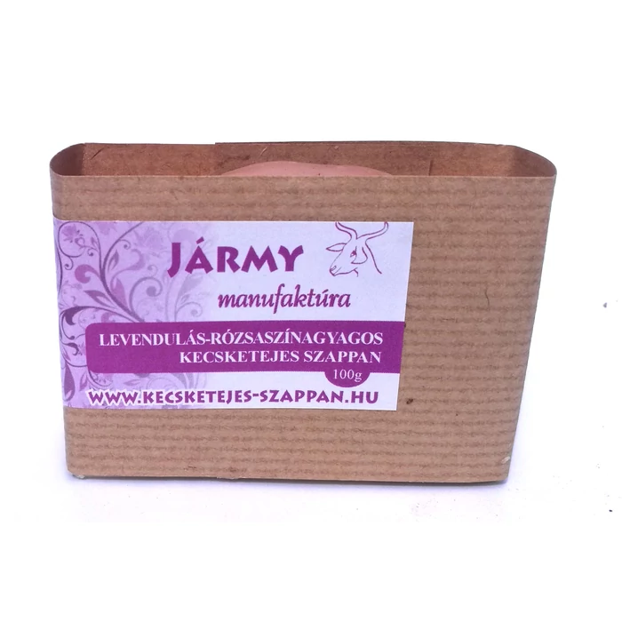 Jármy levendulás kecsketejes szappan 80g