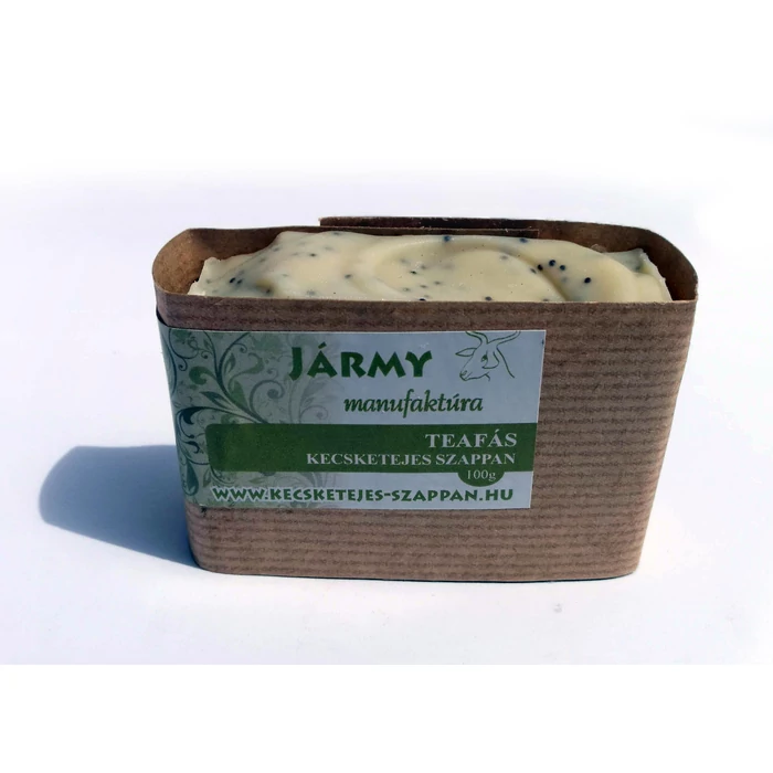 Jármy teafás kecsketejes szappan 80g