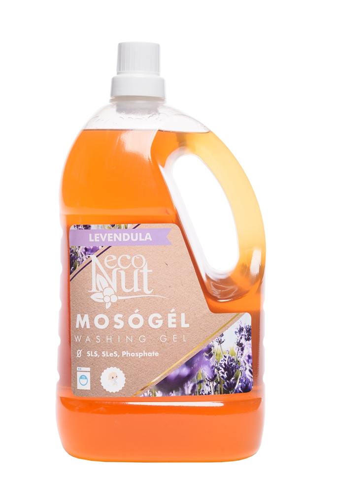 EcoNut mosódiós mosógél 3000 ml - Levendula