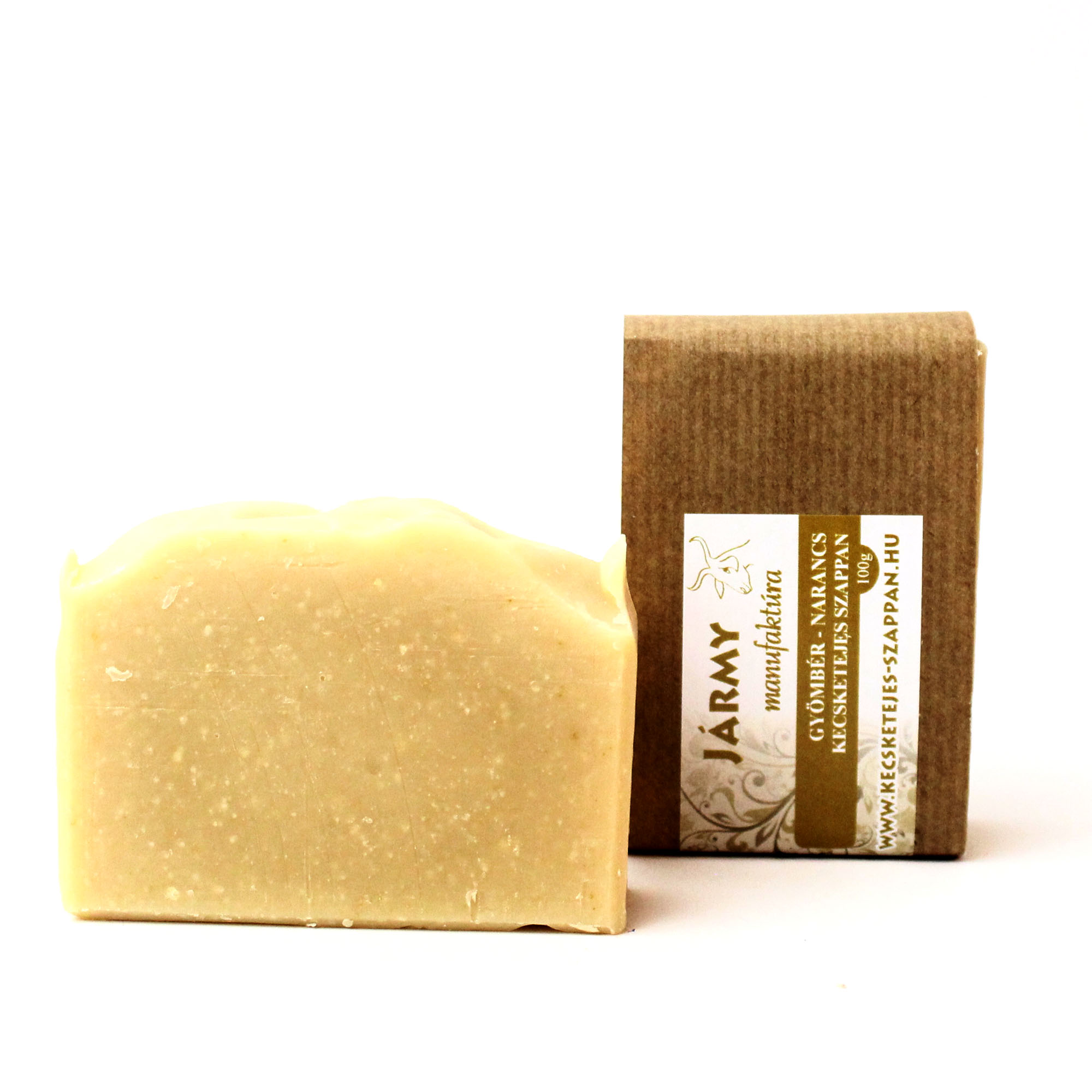 Jármy gyömbér-narancs kecsketejes szappan 100g