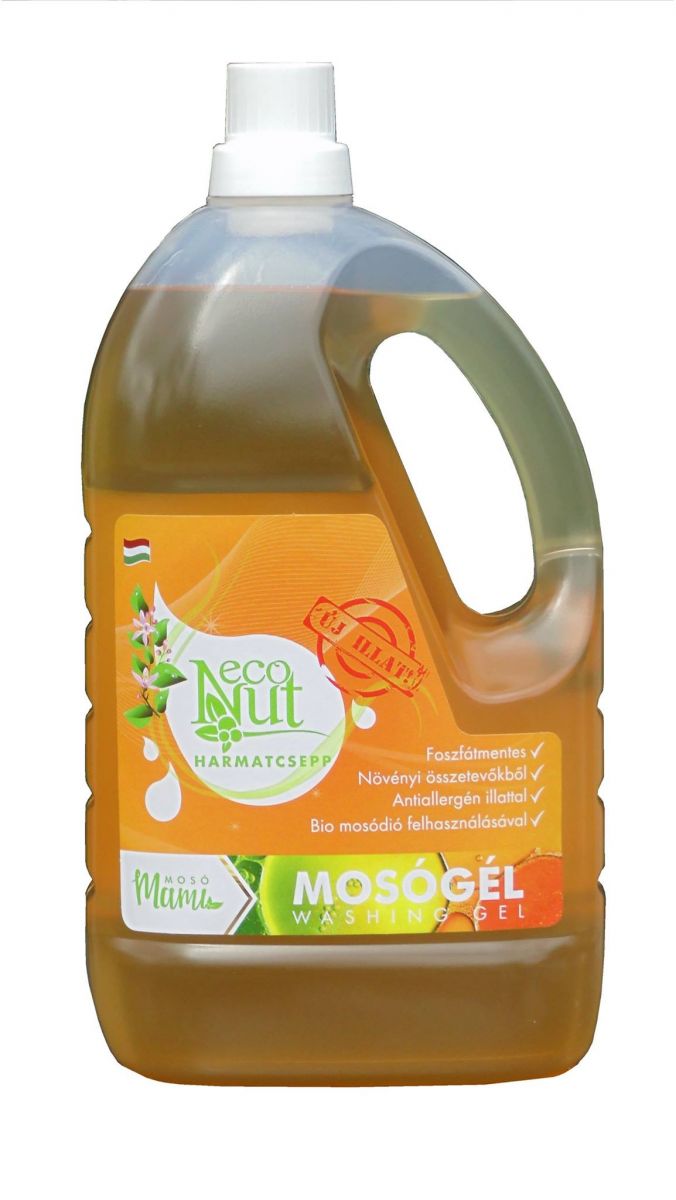 EcoNut mosódiós mosógél 3000 ml - Harmatcsepp