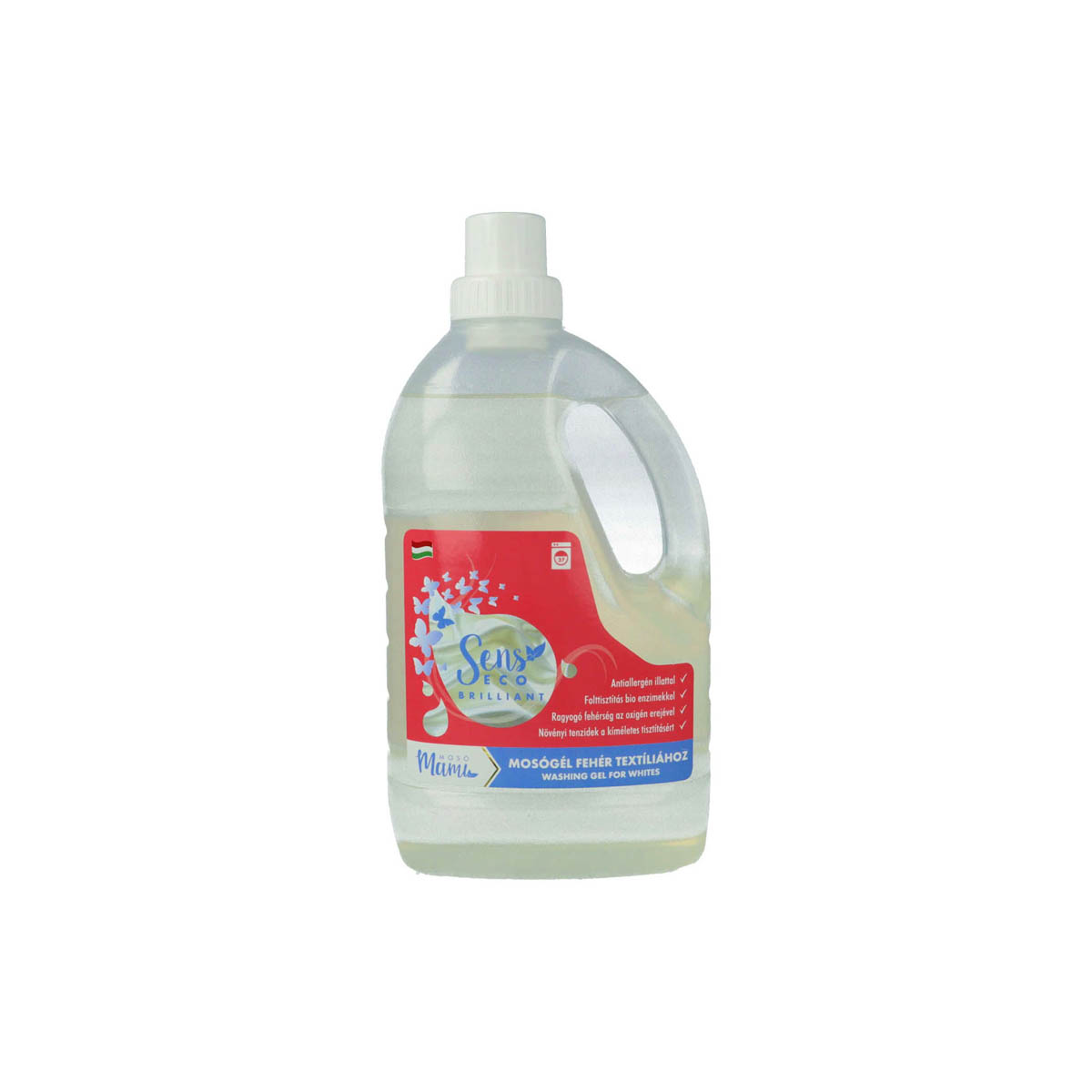 SensEco Brilliant Fehérítő Mosógél 1500ml